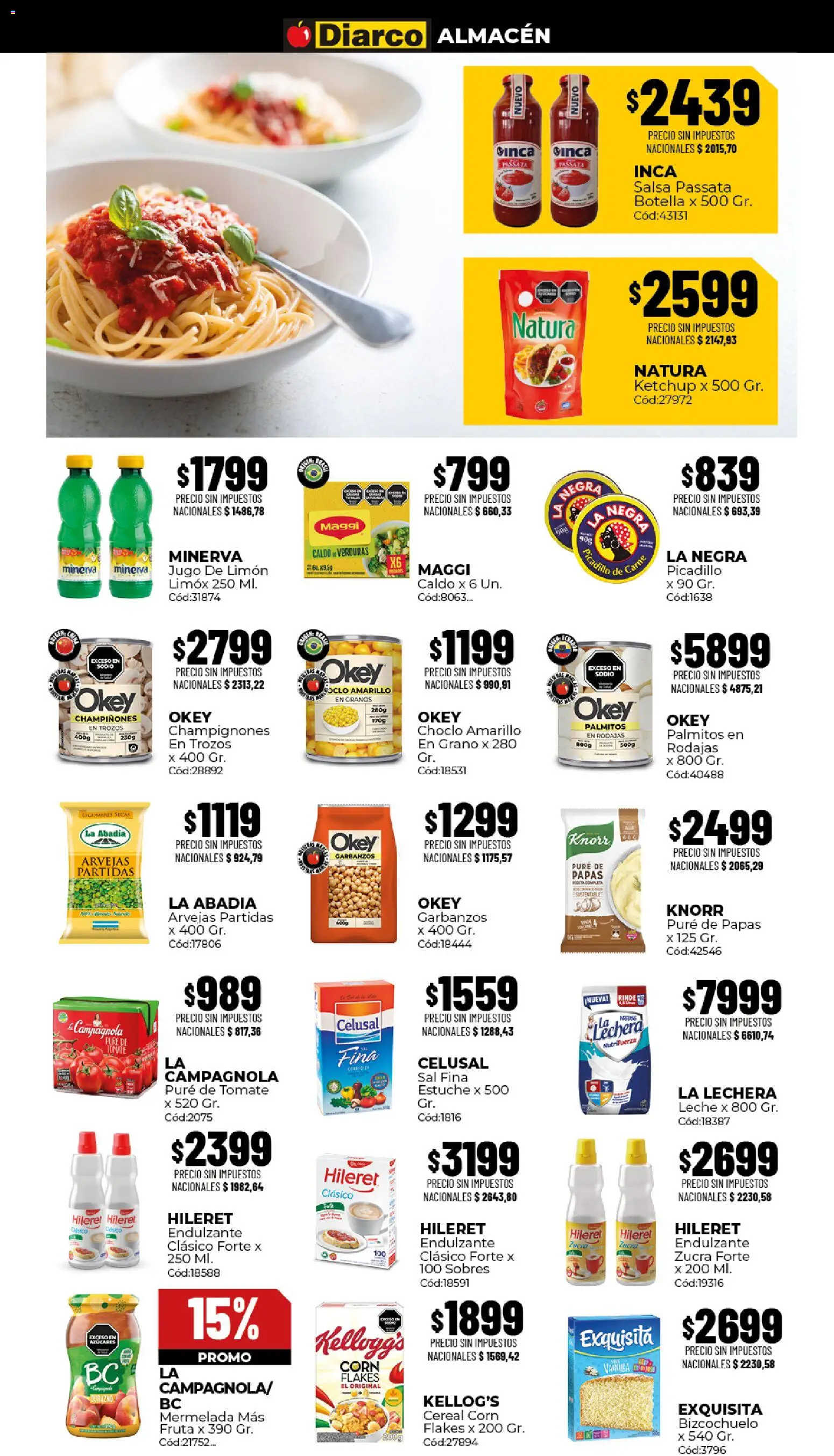 Diarco - Ofertas Sur │ válido desde el 03/08/2026 | Página: 3