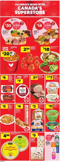 Preview of Atlantic Superstore weekly flyer / circulaire from shop Atlantic Superstore valid from Jun 25, 2026 | Page: 9 | Products: Cream, Cookies, PC, Chicken