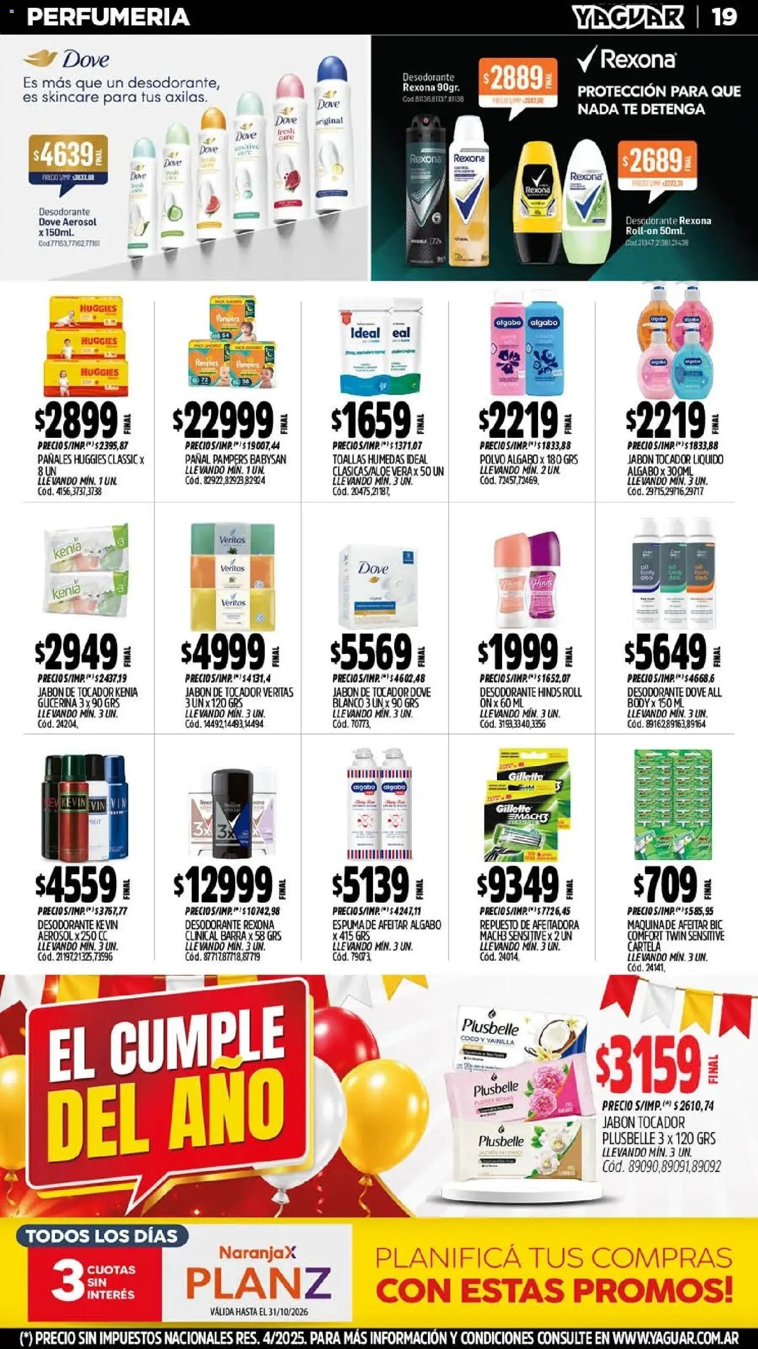 Yaguar - Oferta Semanal Misiones │ válido desde el 19/10/2026 | Página: 21