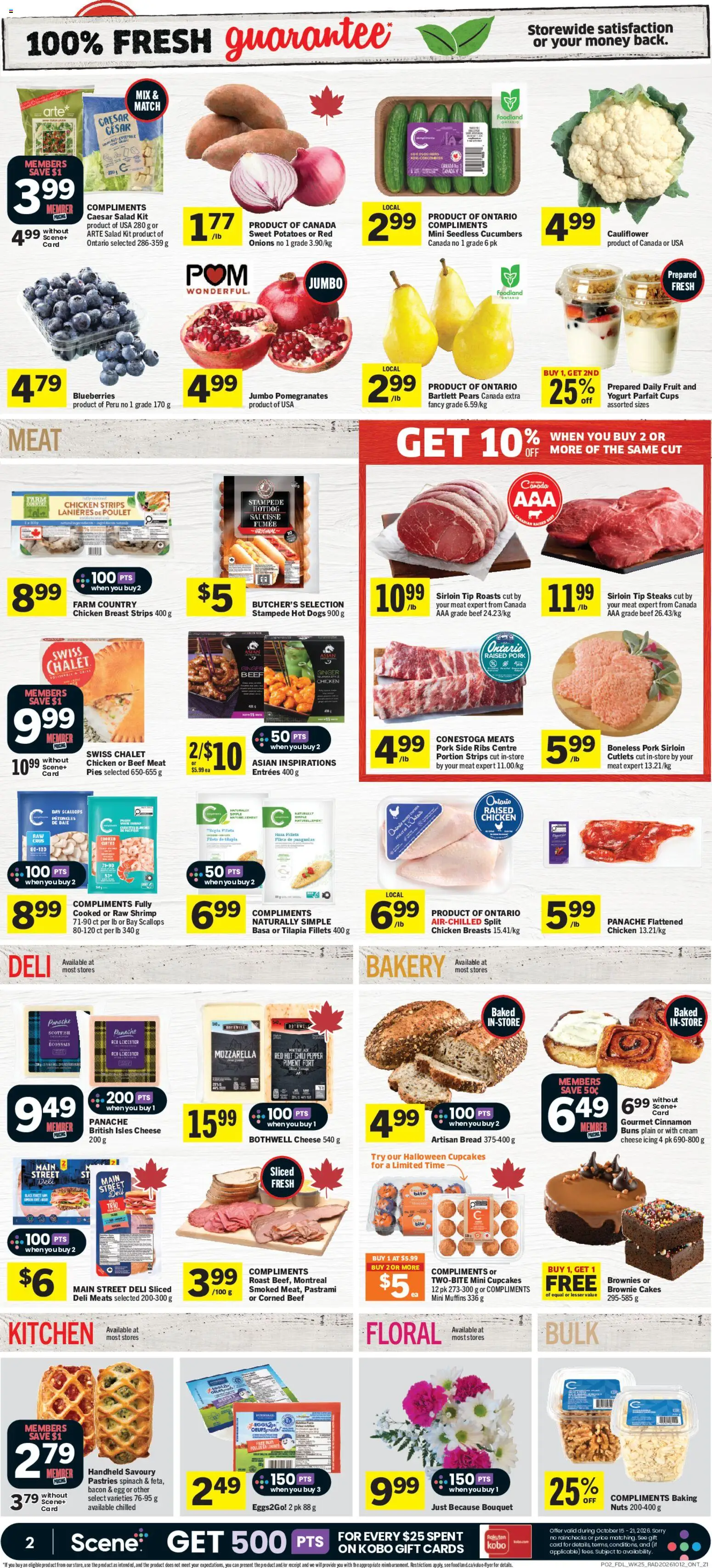 Foodland flyer valid from Oct 15, 2026 | Page: 3