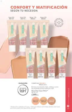 Vista previa de Yves Rocher campaña 8 2026, nuevo folleto de la tienda, válido en México a partir del 02.06.2026 | Página: 79 | Productos: Mate, Maquillaje, Sobre