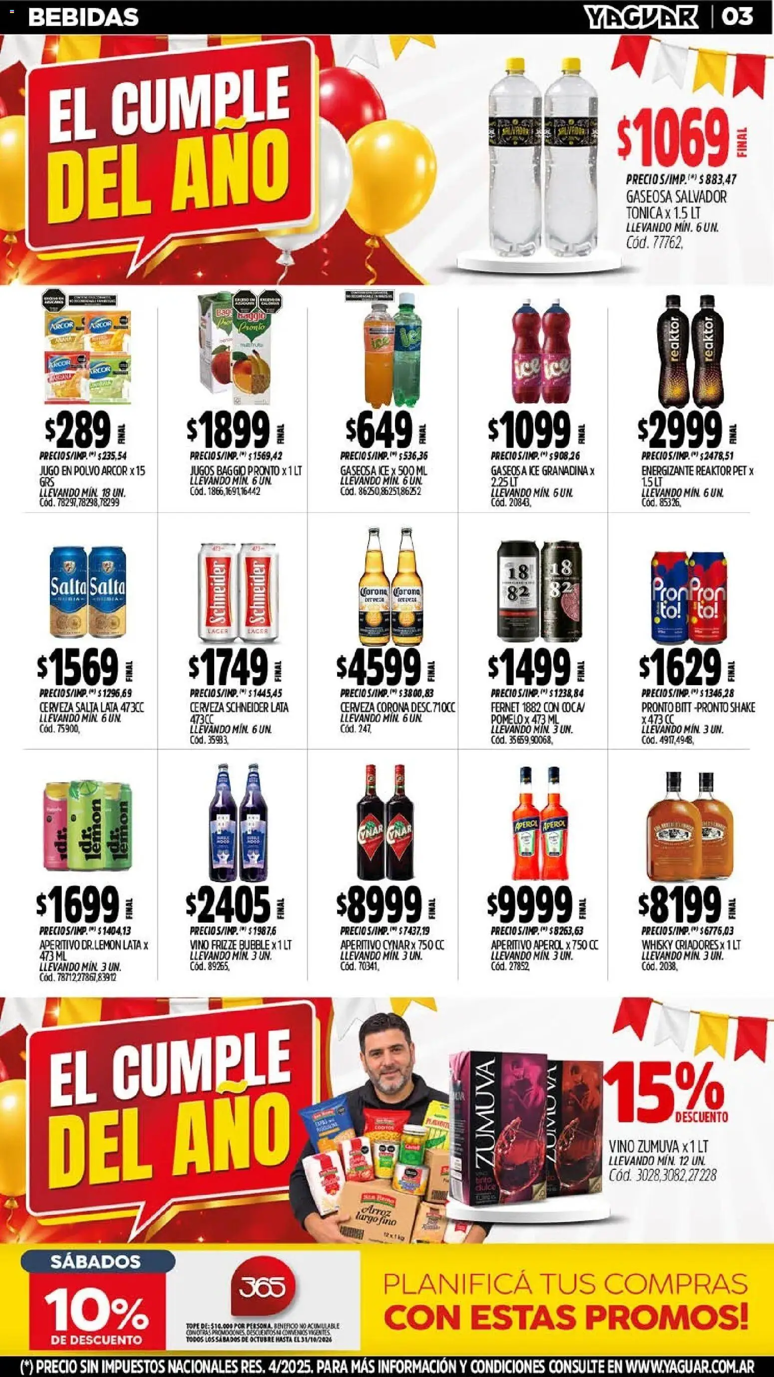 Yaguar - Oferta Semanal Salta │ válido desde el 12/10/2026 | Página: 5