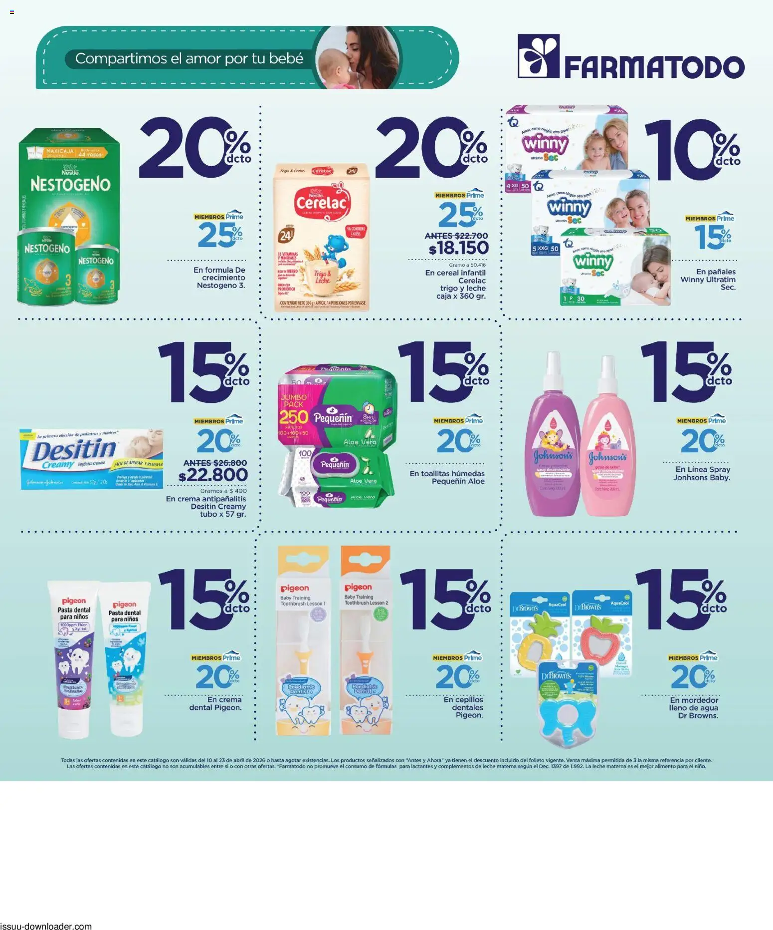 FarmaTodo revista - valida desde el 10.04.2026 | Página: 2 | Productos: Pasta, Vasos, Crema, Vitaminas
