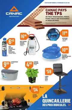 Preview of Canac weekly flyer from shop Canac valid from Jul 23, 2026