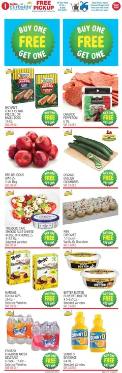 Preview of Ingles weekly ads valid from 03.06.2026 | Page: 9 | Products: Pan, Butter, Chocolate, Water