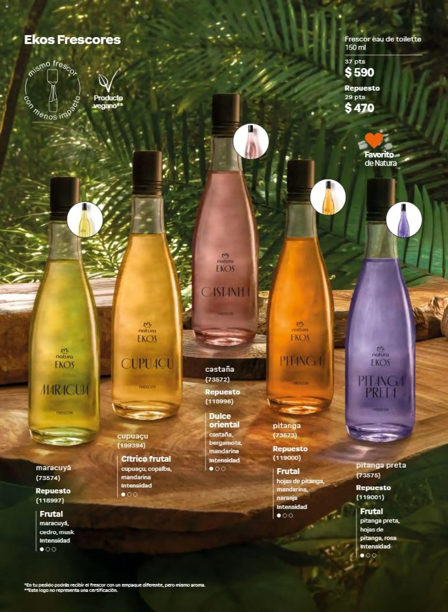 Nuevas ofertas de Natura válidas en toda la República Mexicana desde el 31/07/2026. ¡Encuentra las mejores ofertas en Natura campaña 12 2026! | Página: 39 | Productos: Dulce, Eau de toilette