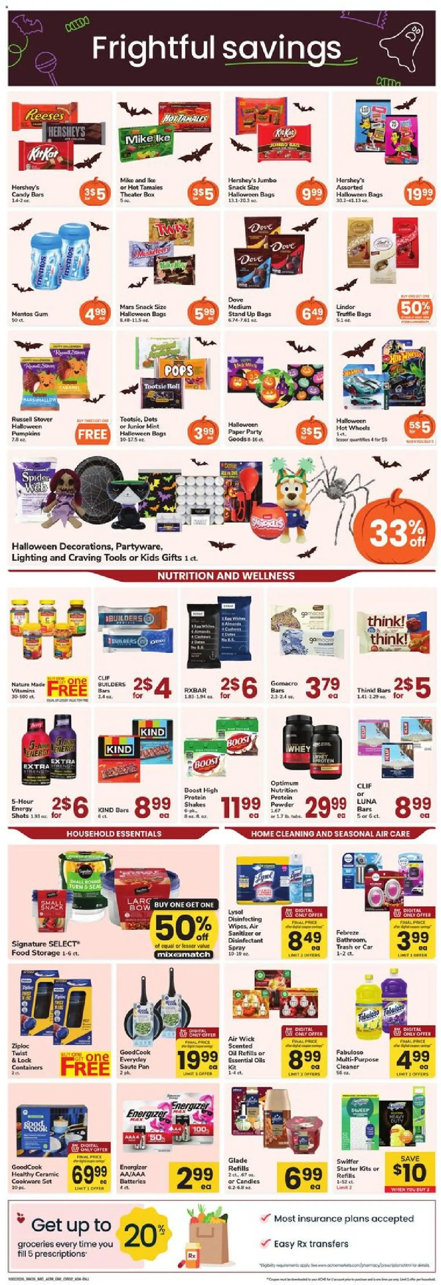 Acme Ad - valid from 10/02/2026 | Page: 2 | Products: Pan, Groceries, Starter, Tools