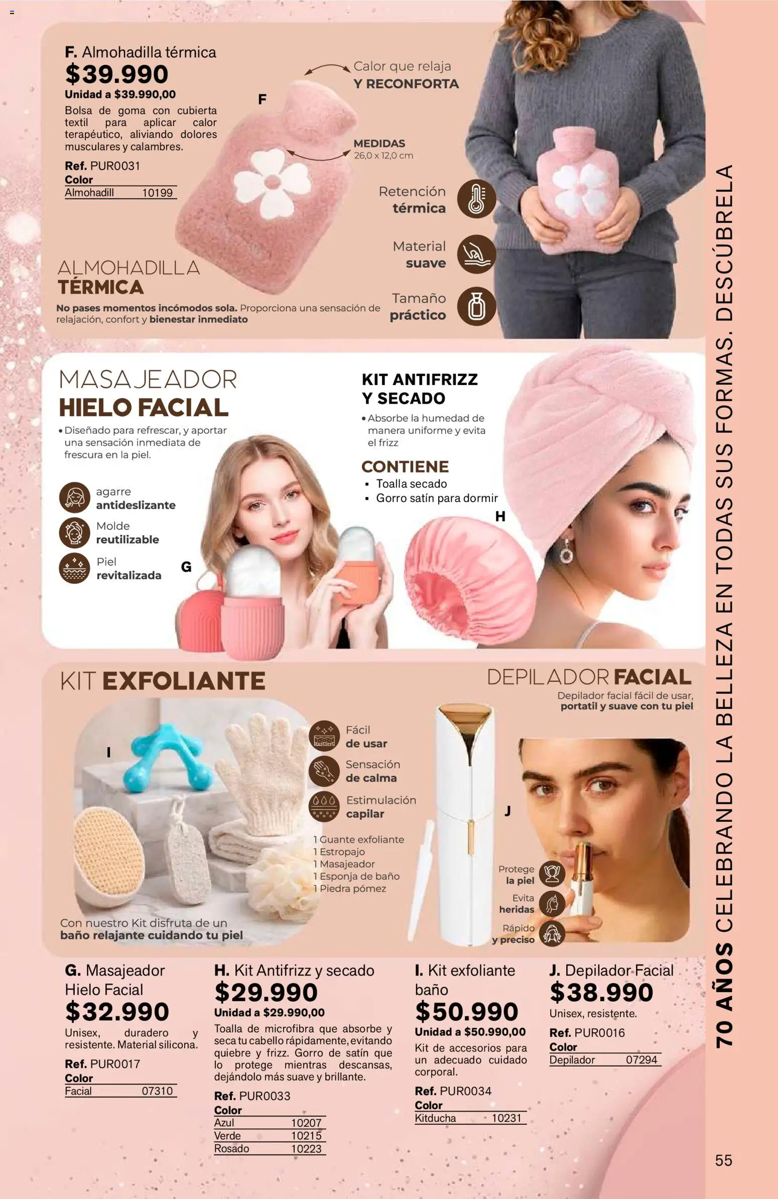 Leonisa revista - valida desde el 15/07/2026 | Página: 55 | Productos: Esponja, Estropajo, Bolsa, Baño
