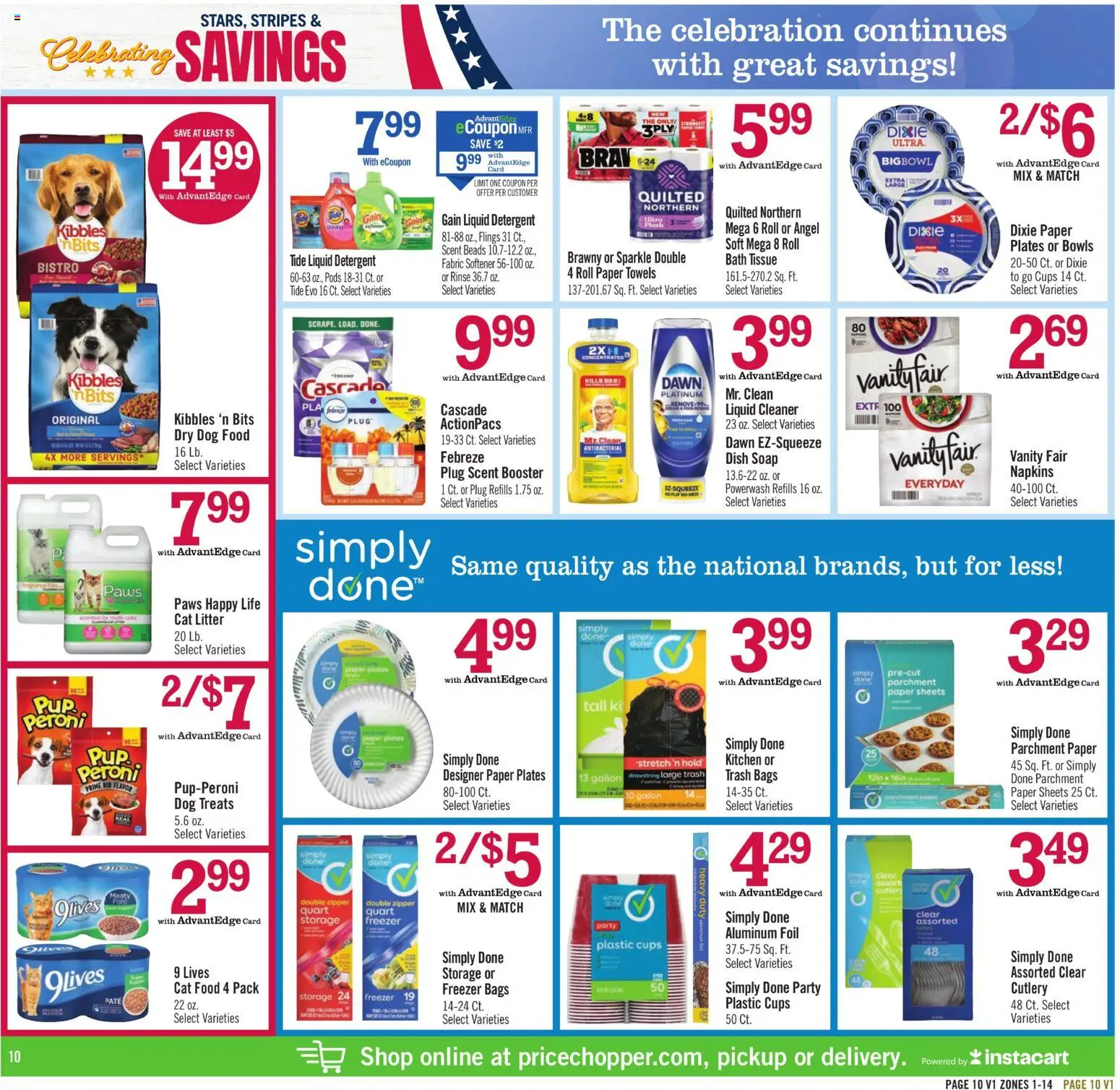 Price Chopper - Weekly Ad - valid from 08/23/2026 | Page: 10 | Products: Cat Litter, Soap, Detergent, Freezer