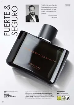Vista previa de Oriflame campaña 12 2026, nuevo folleto de la tienda, válido en México a partir del 22/08/2026 | Página: 34 | Productos: Vainilla, Cardamomo, Eau de toilette, Jengibre