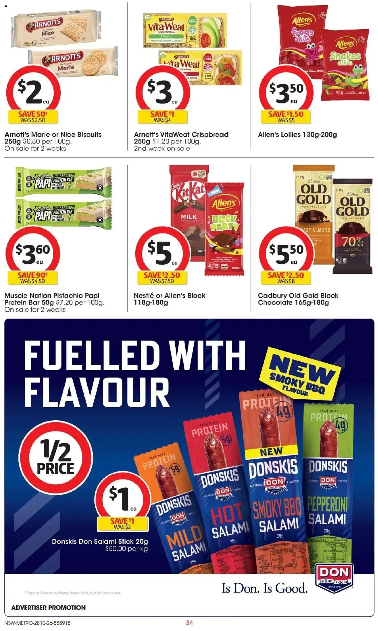 ﻿Coles catalogue valid from 28/10/2026 > Online Australia | Page: 34