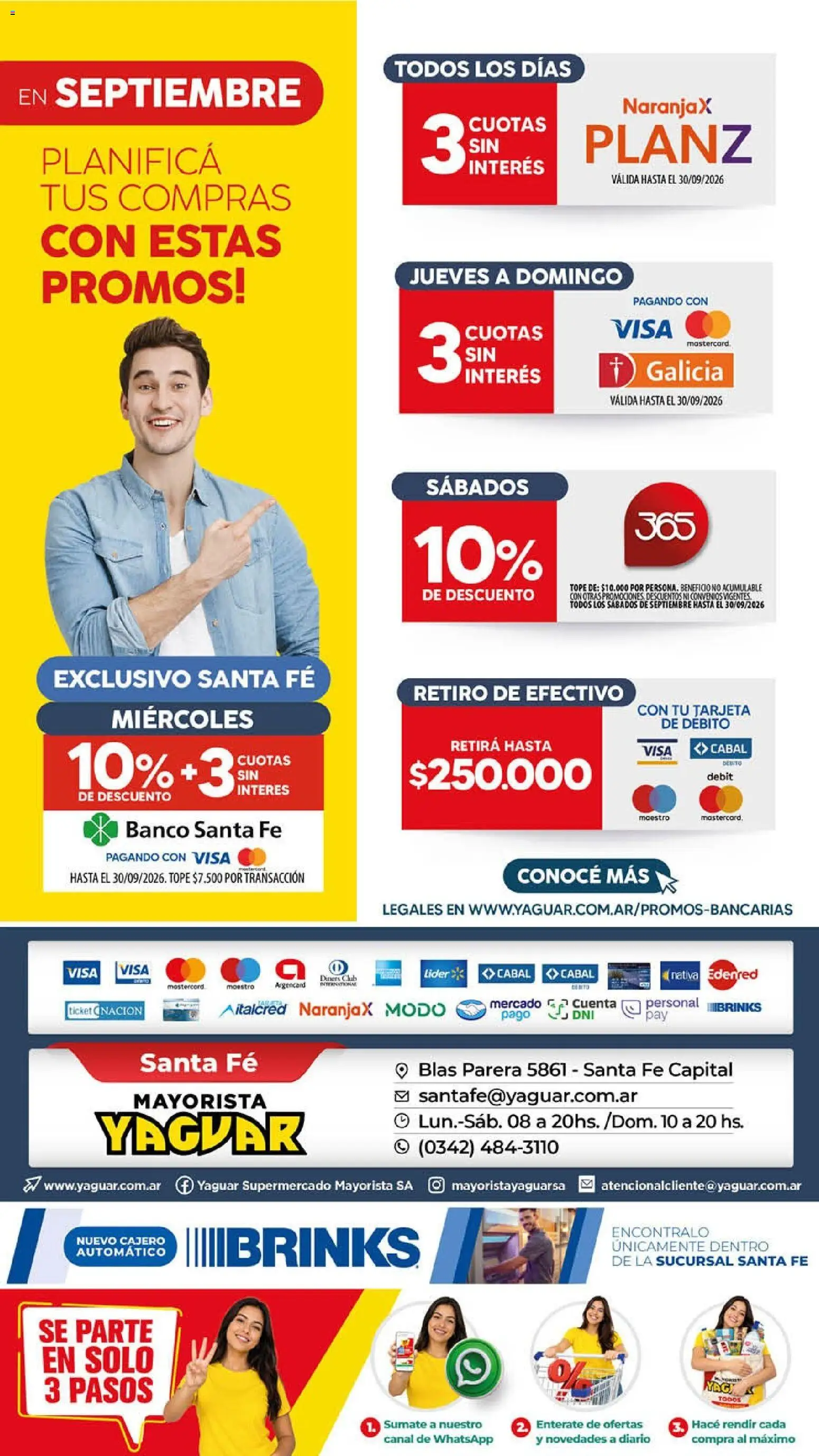 Yaguar - Oferta Semanal Santa Fé │ válido desde el 14/09/2026 | Página: 24
