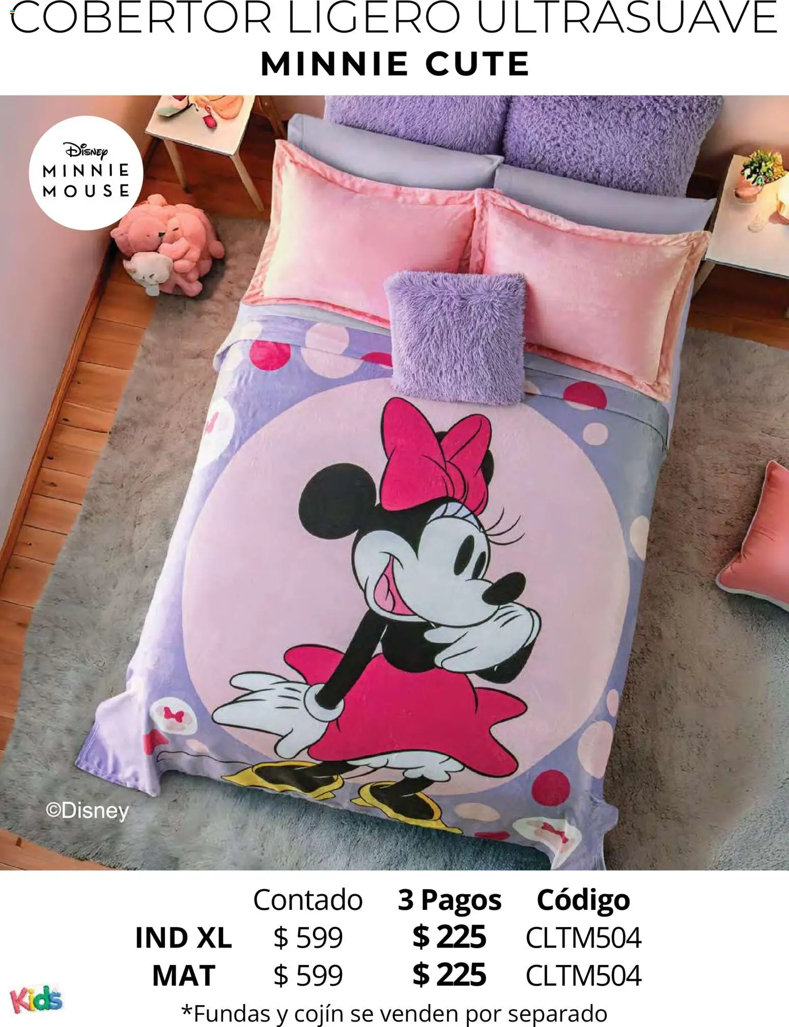 Nuevas ofertas de Colchas Concord válidas en toda la República Mexicana desde el 01.05.2026. ¡Encuentra las mejores ofertas en Colchas Concord catálogo Kids! | Página: 100 | Productos: Cobertor, Mouse
