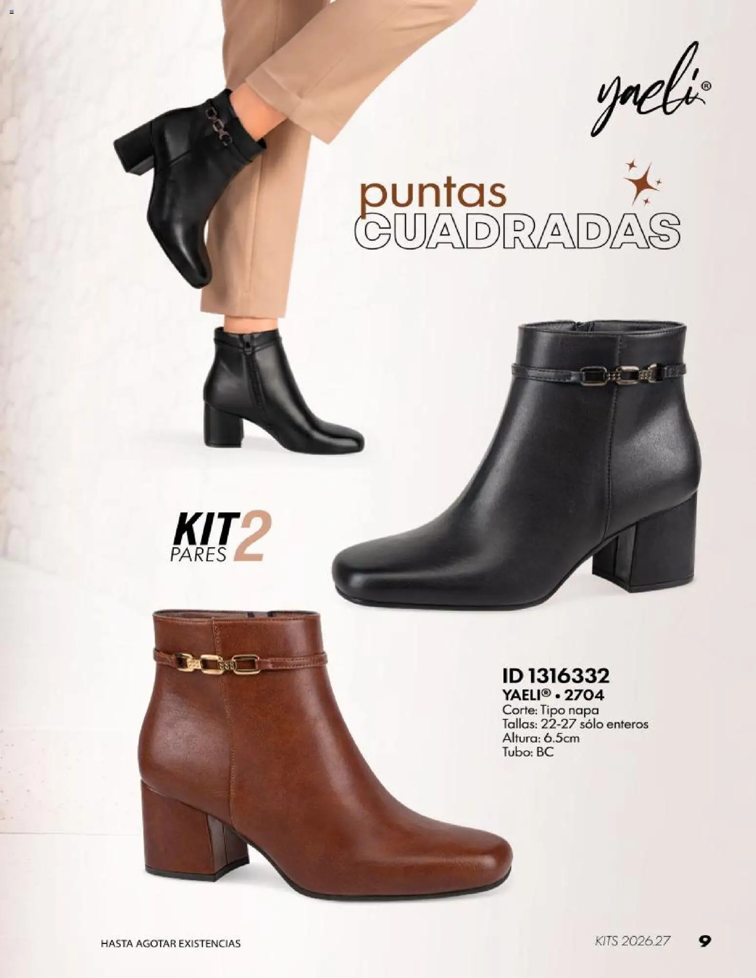 Nuevas ofertas de Price Shoes válidas en toda la República Mexicana desde el 20/10/2026. ¡Encuentra las mejores ofertas en Price Shoes catálogo Kit´s! | Página: 9