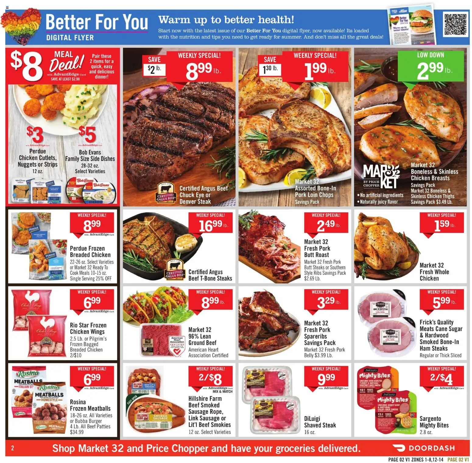 Price Chopper - Weekly Flyer - valid from 10.05.2026 | Page: 2 | Products: Cheese, Pork, Beef, Oven
