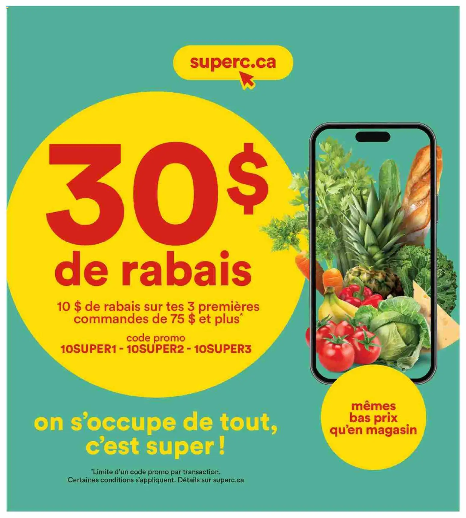Super C flyer valid from Oct 1, 2026 | Page: 17