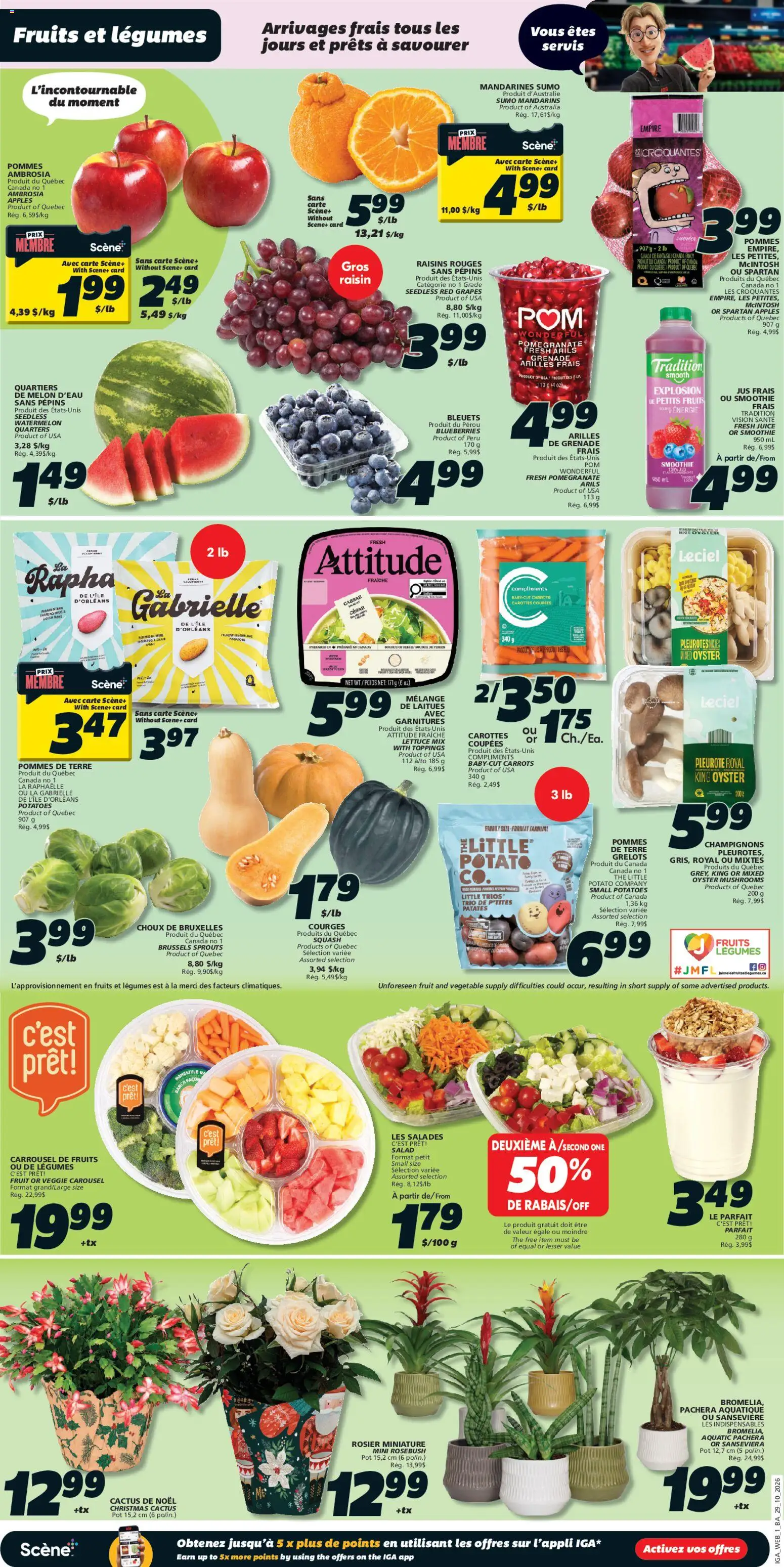 IGA flyer valid from Oct 29, 2026 | Page: 3