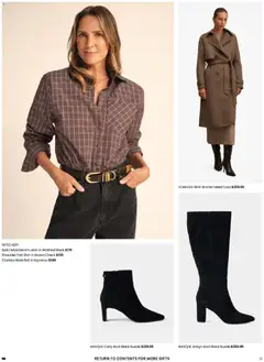 Preview of Myer catalogue  - valid from 20.04.2026 | Page: 25 | Products: Denim, Shirt, Coat, Belt
