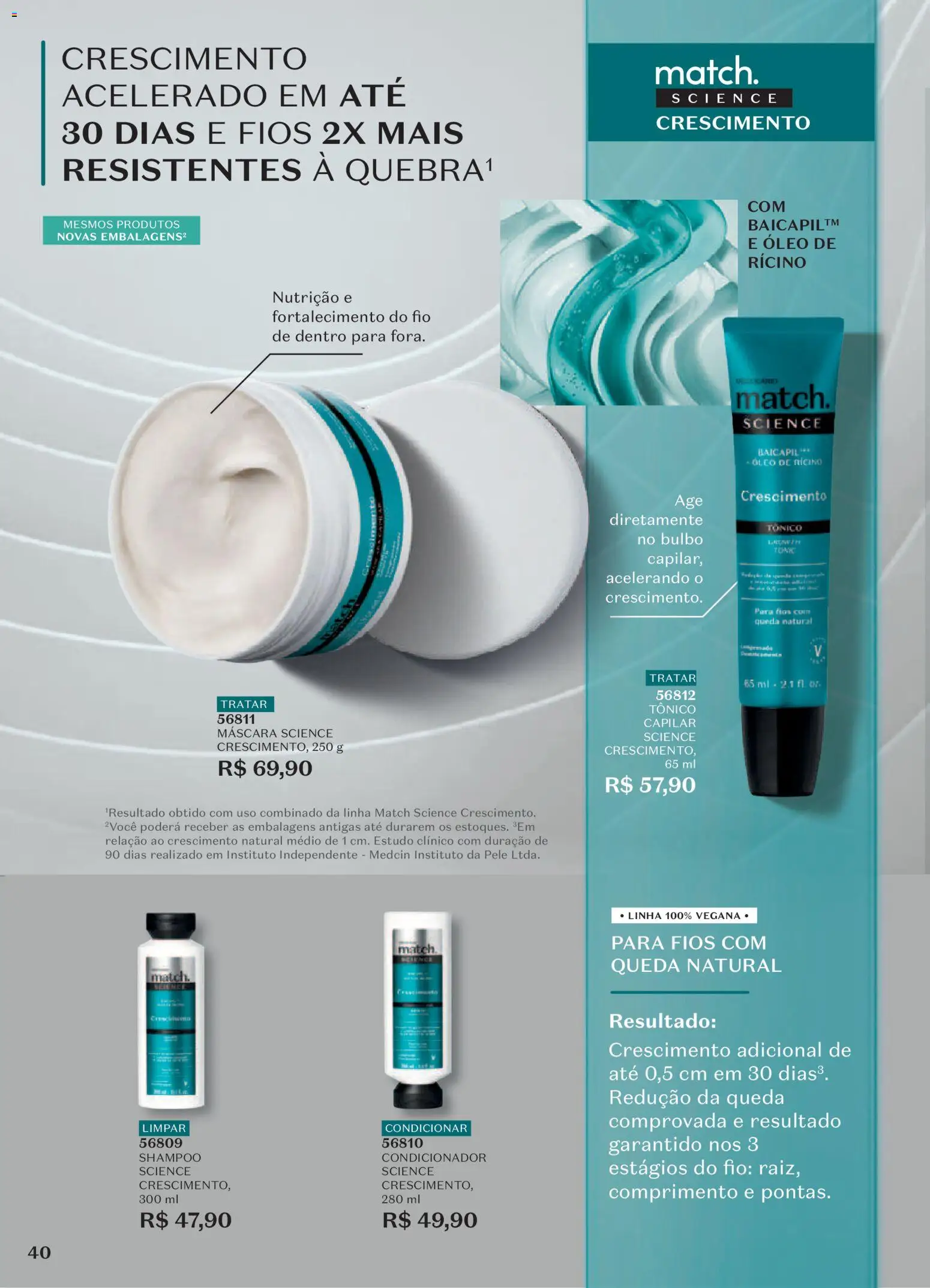 O Boticário Folheto - válido de 29/06/2026 | Página: 44 | Produtos: Shampoo, Tônico, Condicionador, Óleo