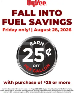 Preview of HyVee weekly ads valid from 08/28/2026