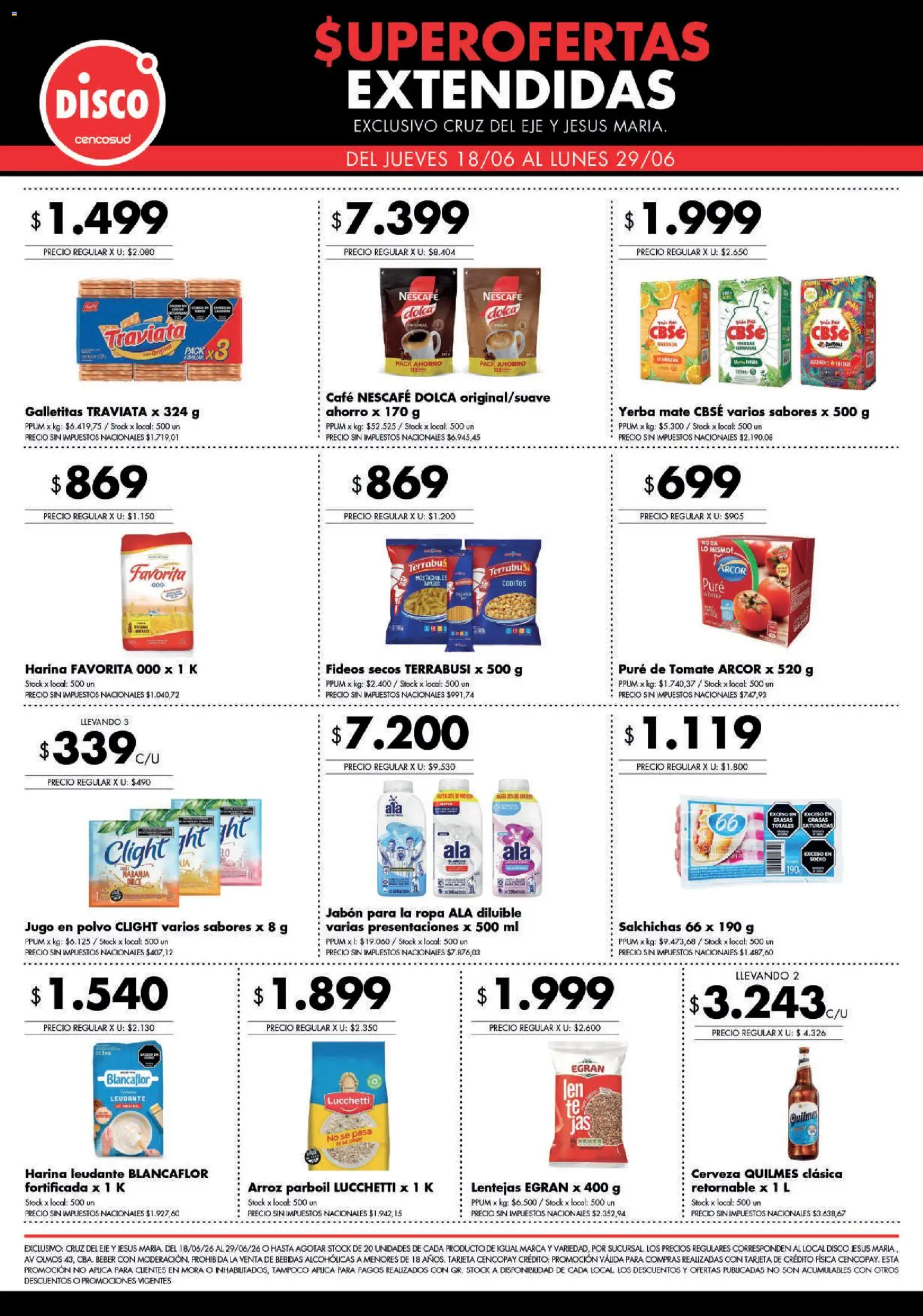 Disco ofertas │ válido desde el 17.06.2026 | Página: 1