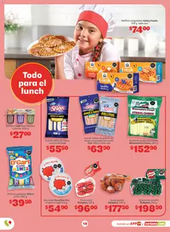 Vista previa de Soriana Regresa a clases ¡Bien listo! Híper Nacional, nuevo folleto de la tienda, válido en México a partir del 13/08/2026 | Página: 19 | Productos: Mozzarella, Waffles, Queso Gouda, Pavo