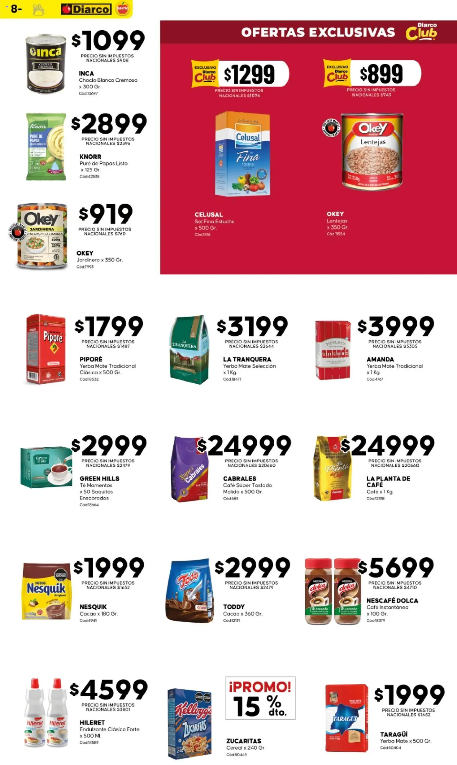 Diarco - Ofertas │ válido desde el 05/10/2026 | Página: 8