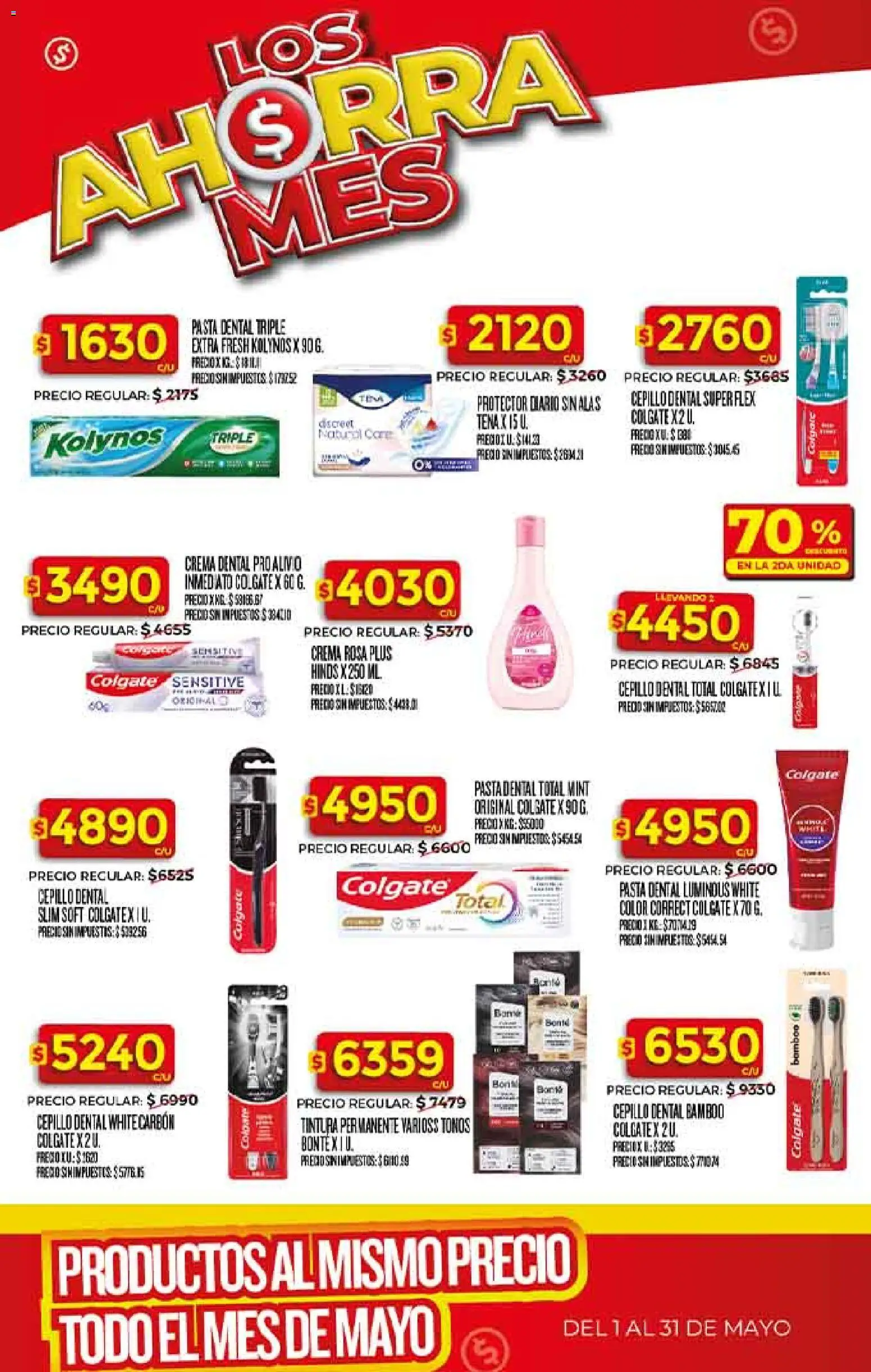 Dia - Ofertas - Todas las tiendas │ válido desde el 01.05.2026 | Página: 16 | Productos: Tintura, Pasta dental, Pasta, Crema