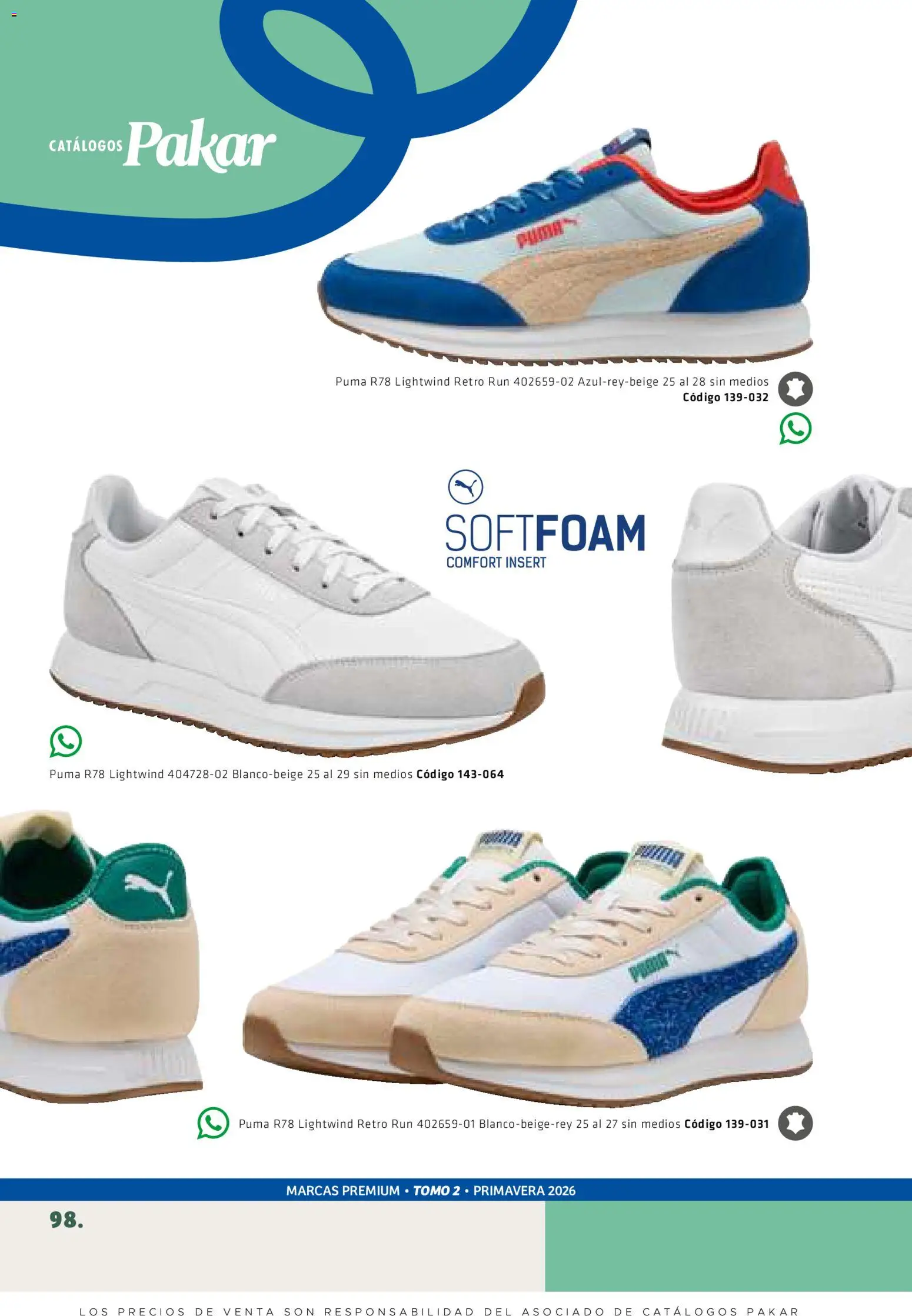 Nuevas ofertas de SC Pakar válidas en toda la República Mexicana desde el 27/02/2026. ¡Encuentra las mejores ofertas en SC Pakar catálogo Premium Men Tomo 2! | Página: 98