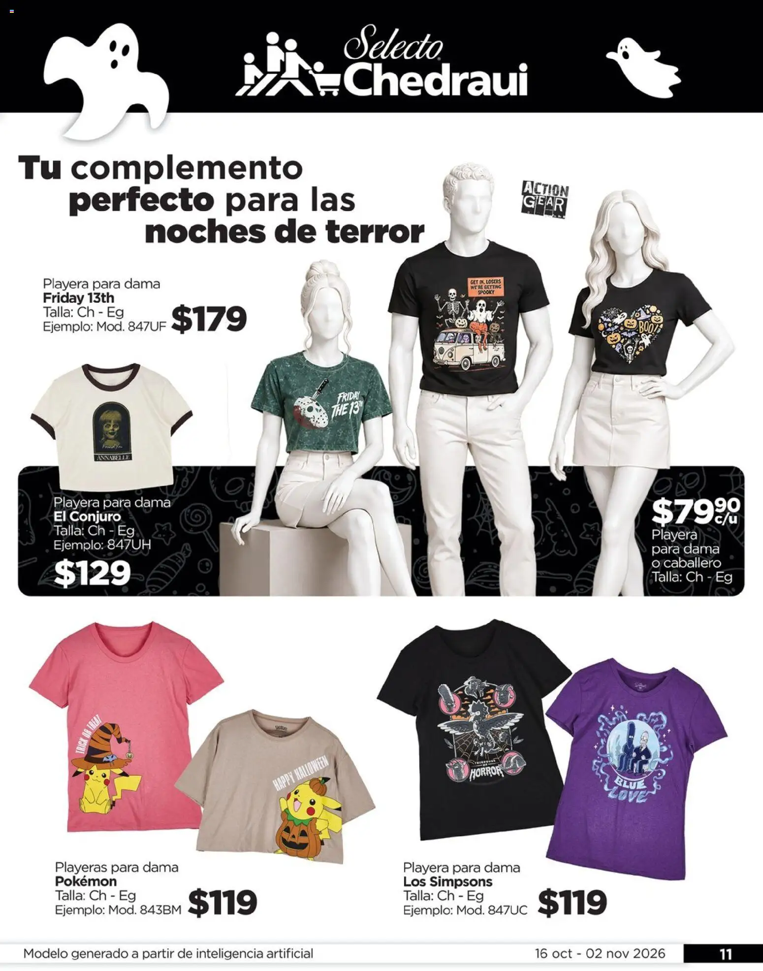 Nuevas ofertas de Chedraui válidas en toda la República Mexicana desde el 16/10/2026. ¡Encuentra las mejores ofertas en Chedraui folleto Llevarte más cuesta menos! | Página: 11