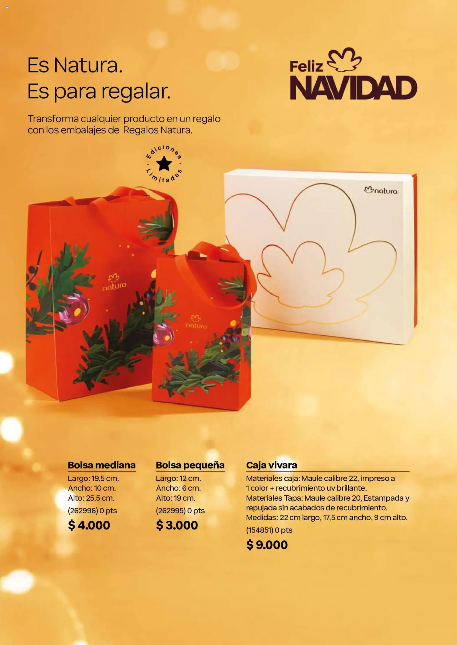 Natura revista - valida desde el 23/09/2026 | Página: 59 | Productos: Bolsa, Caja, Tapa