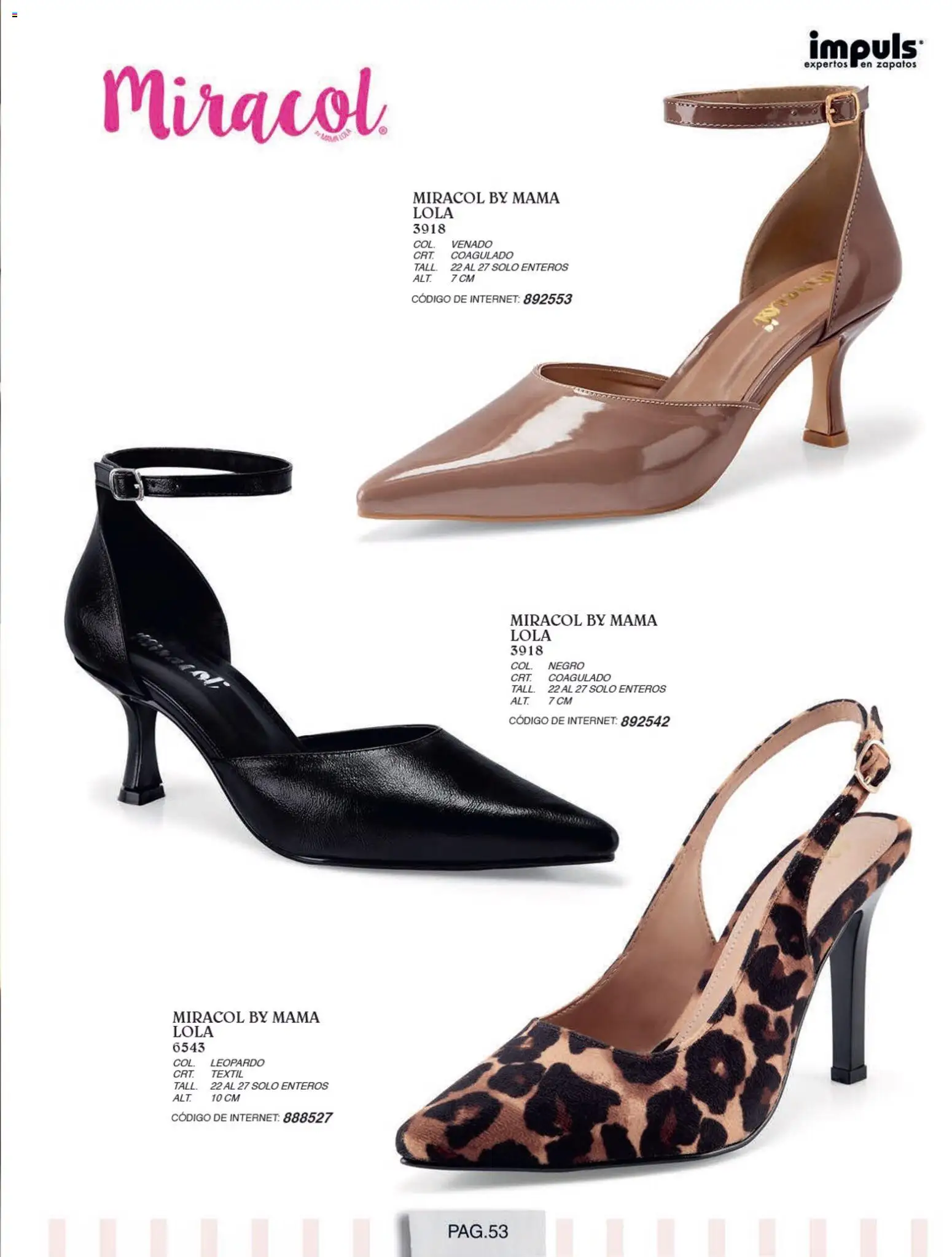 Nuevas ofertas de Impuls válidas en toda la República Mexicana desde el 01/07/2026. ¡Encuentra las mejores ofertas en Impuls catálogo Otoño Invierno! | Página: 55 | Productos: Zapatos