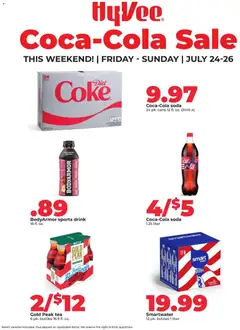 Preview of HyVee weekly ads valid from 07/24/2026