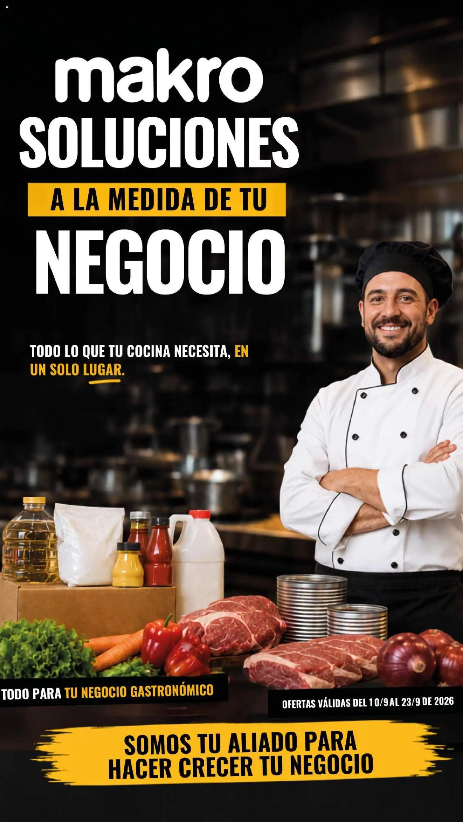 Makro - Ofertas Gastronómicas │ válido desde el 10/09/2026 | Página: 1 | Productos: Cocina