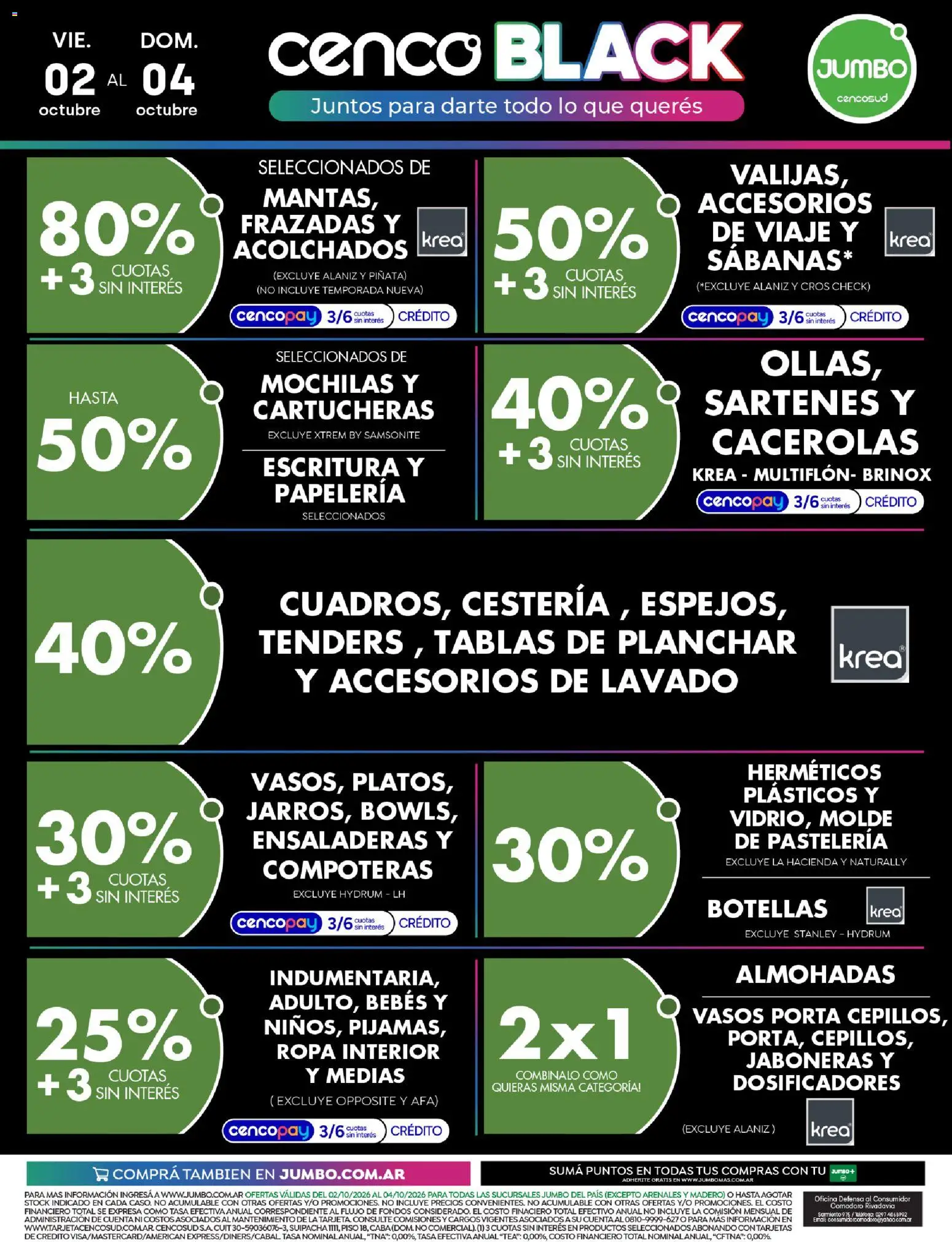 Jumbo - Cenco Black Electro y Hogar │ válido desde el 02/10/2026 | Página: 2