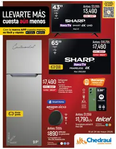 Vista previa de Chedraui folleto LLevarte más , nuevo folleto de la tienda, válido en México a partir del 15.05.2026