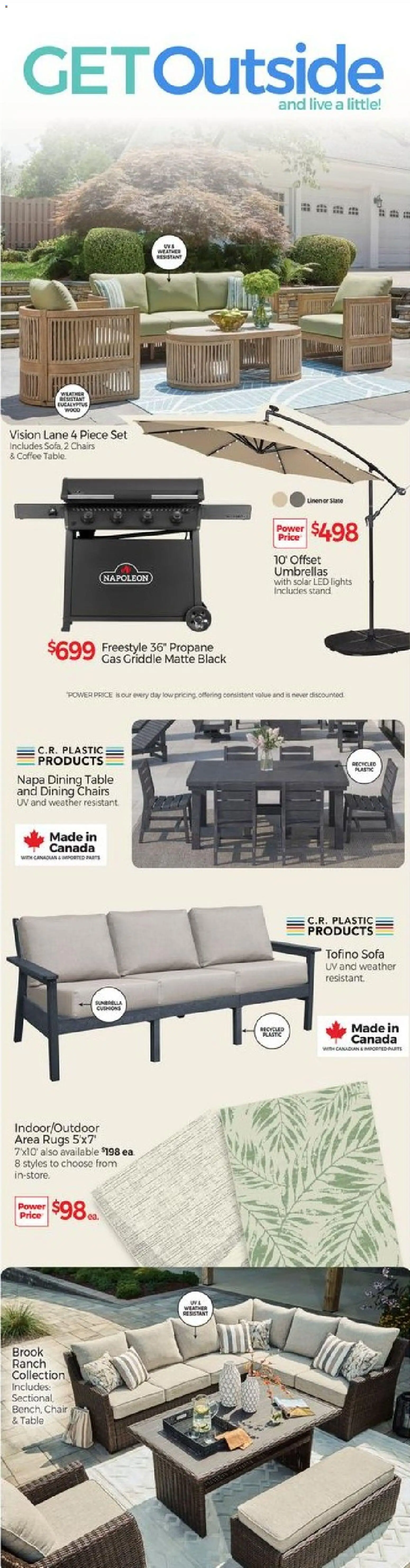 Tepperman's flyer valid from 08.05.2026 | Page: 2 | Products: Sofa, Table, Chair, Coffee