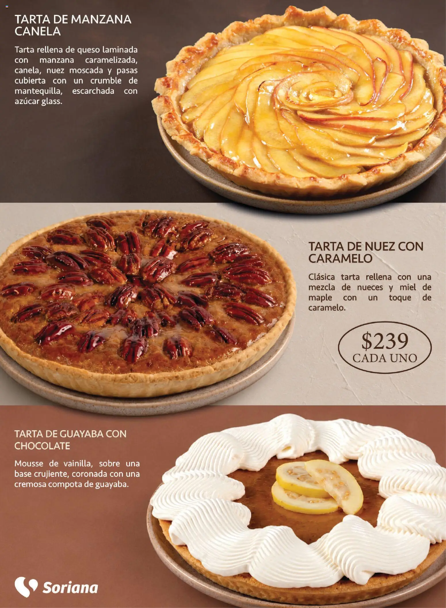 Nuevas ofertas de Soriana válidas en toda la República Mexicana desde el 29/10/2026. ¡Encuentra las mejores ofertas en Soriana folleto Sabores de estacion! | Página: 7
