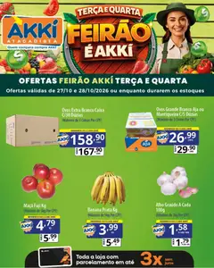 Akki Atacadista ofertas Feirão - Pré-Visualização do folheto da loja Akki Atacadista, válido de 27/10/2026