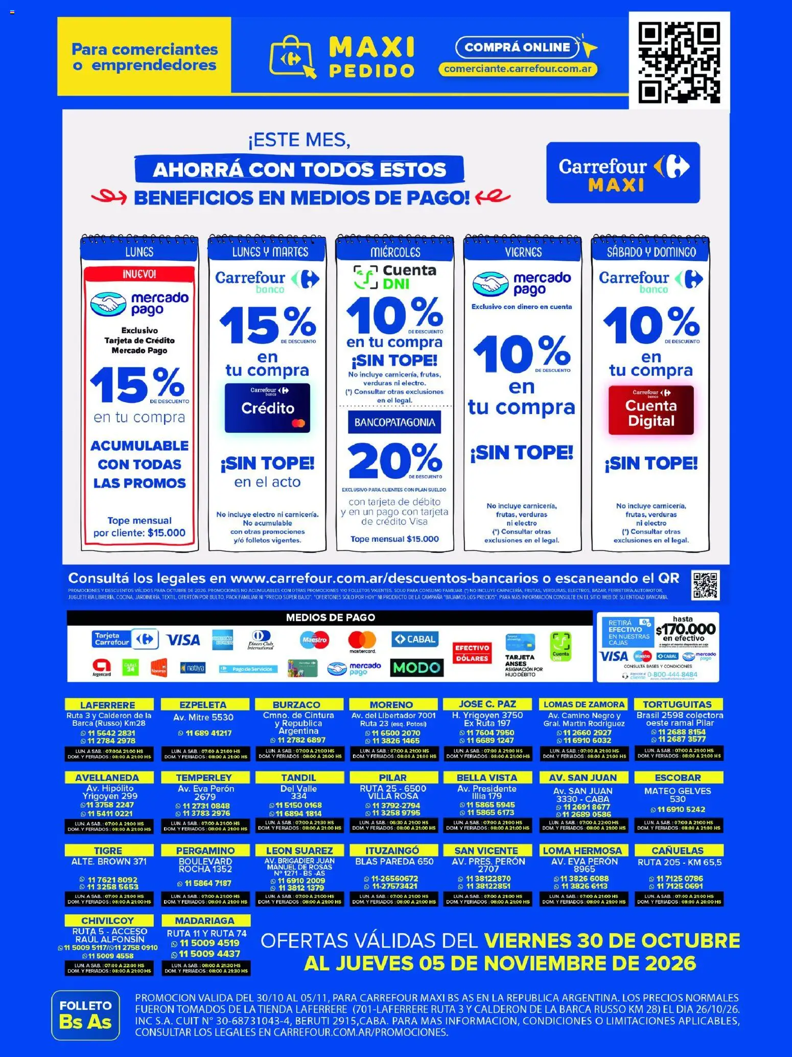 Revista de ofertas Carrefour Maxi - Página 15 - Ofertas válidas hasta el 6 de noviembre de 2026