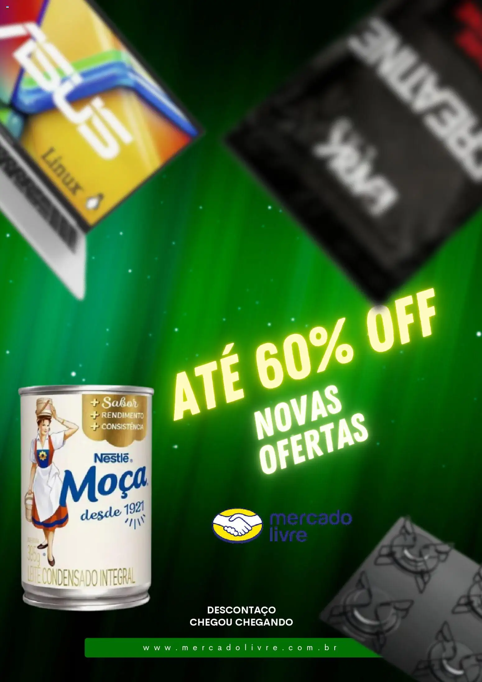 Mercado Livre Folheto - válido de 05.06.2026 | Página: 1 | Produtos: Leite, Leite condensado