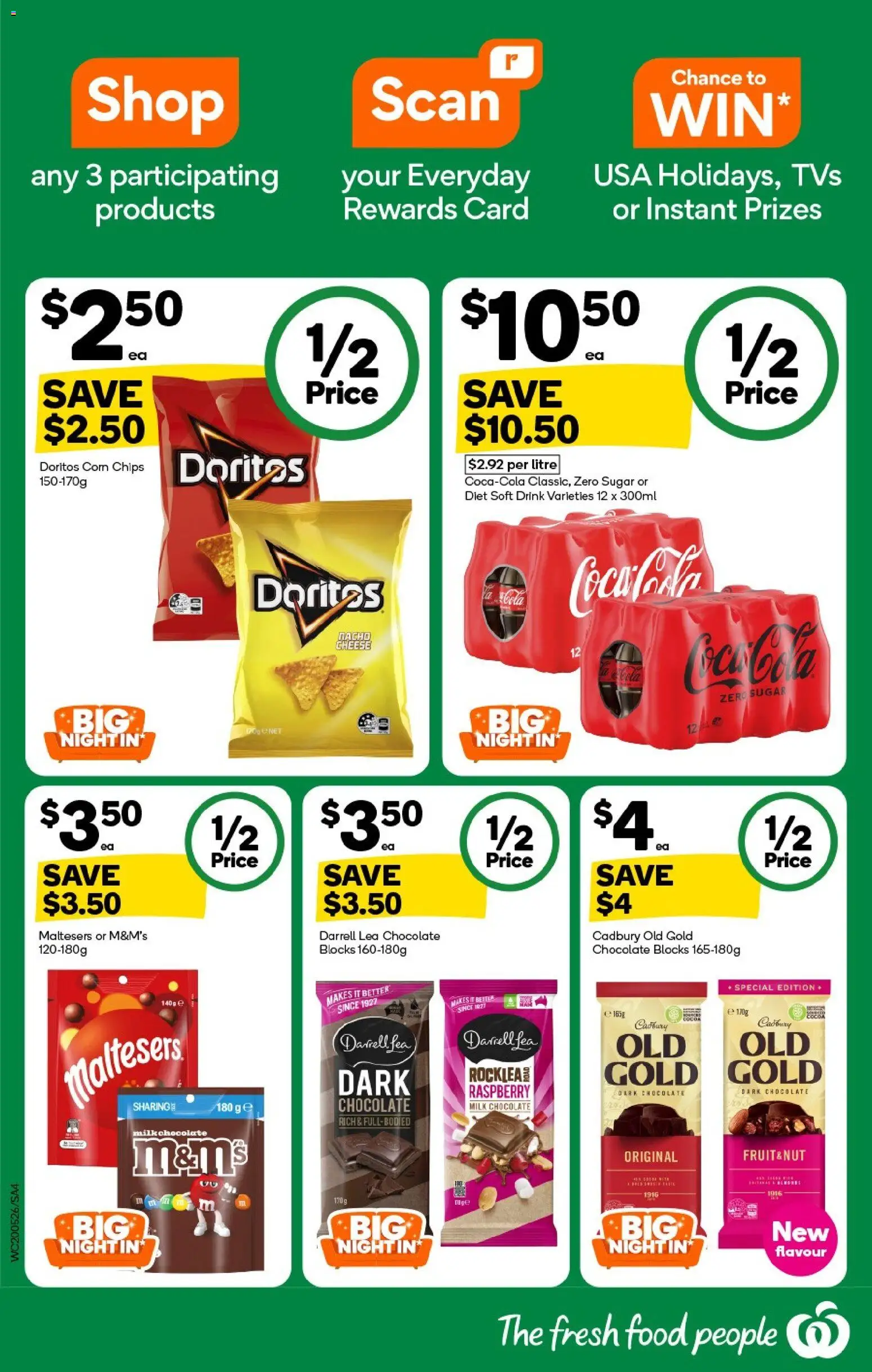 Woolworths catalogue - valid from 20.05.2026 | Page: 4 | Products: Milk, Chocolate, Sugar, Raspberry