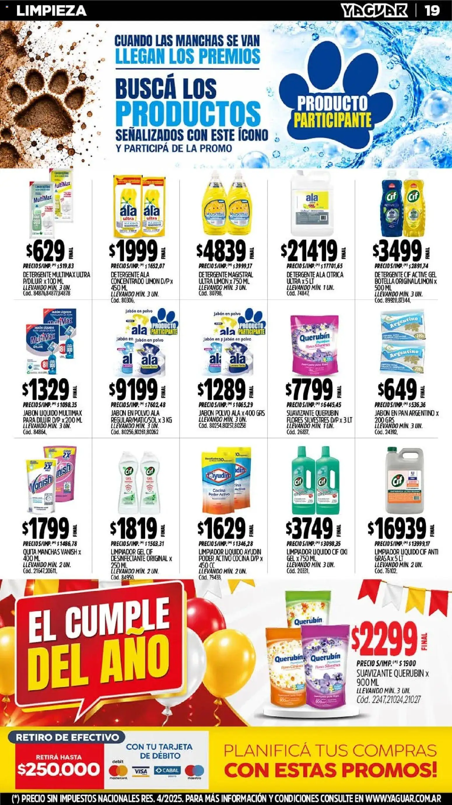 Yaguar - Oferta Semanal Neuquen │ válido desde el 12/10/2026 | Página: 21