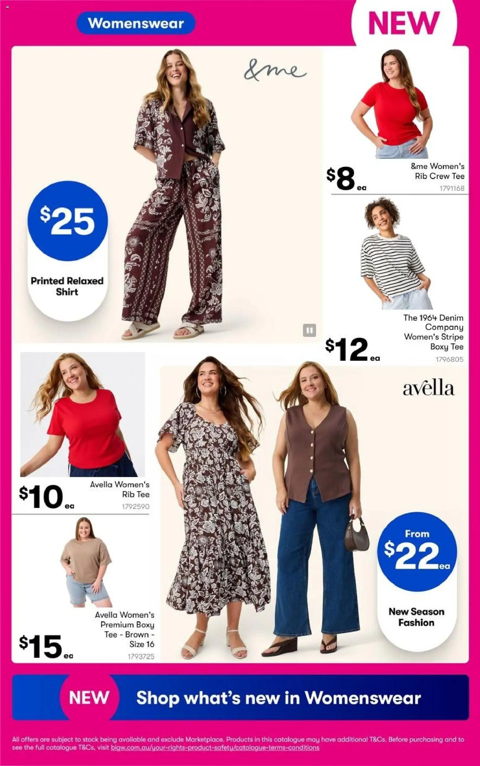 Big W catalogue - valid from 20/08/2026 | Page: 18 | Products: Denim, Shirt