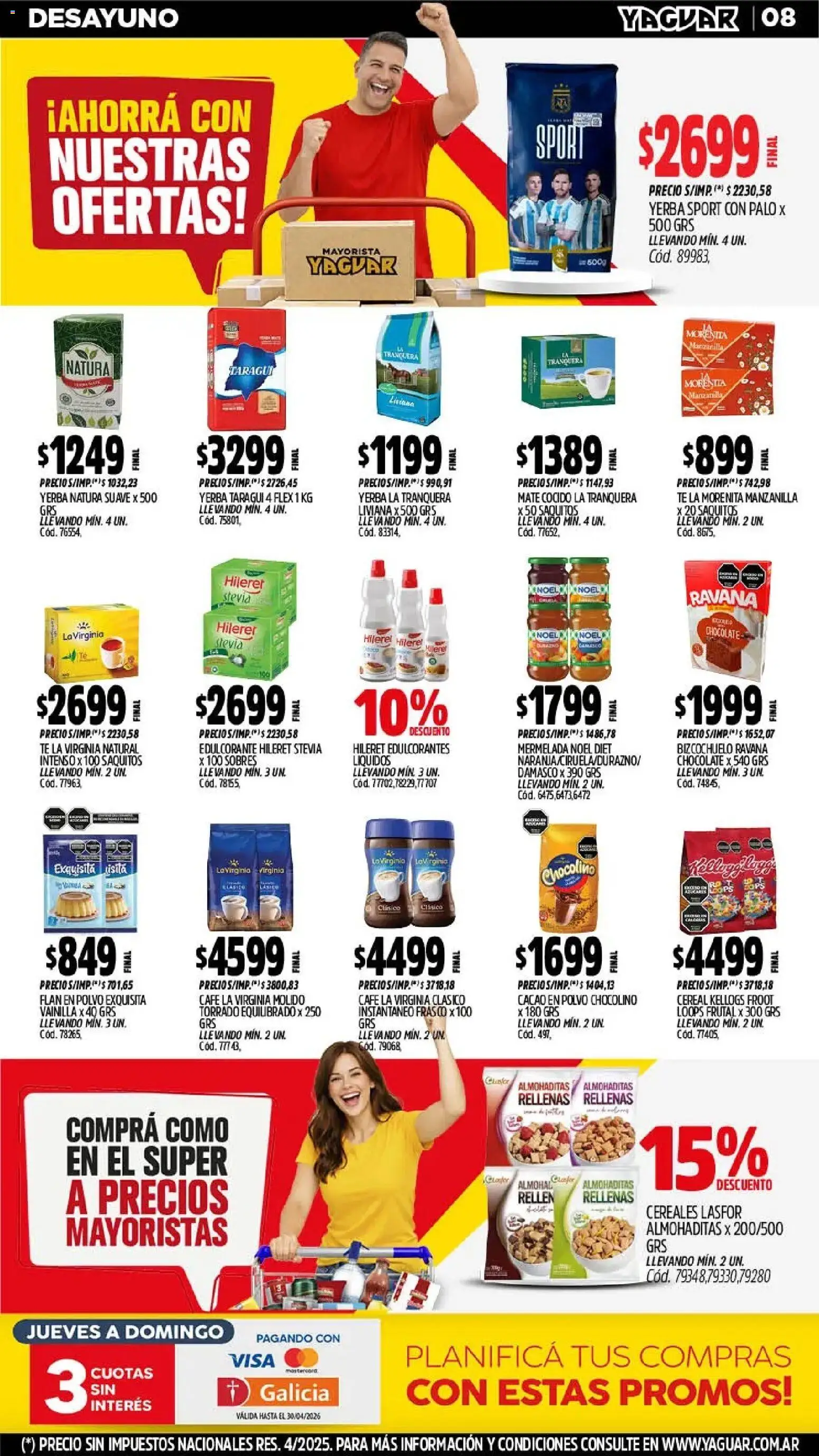 Yaguar - Oferta Semanal Trelew │ válido desde el 04.05.2026 | Página: 9