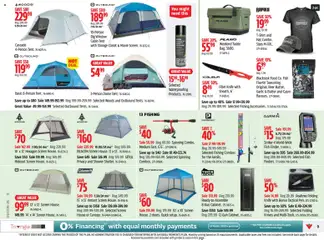 Preview of Canadian Tire weekly flyer from shop Canadian Tire valid from Jul 9, 2026 | Page: 9 | Products: Fish, Hat, Shower, Tshirt