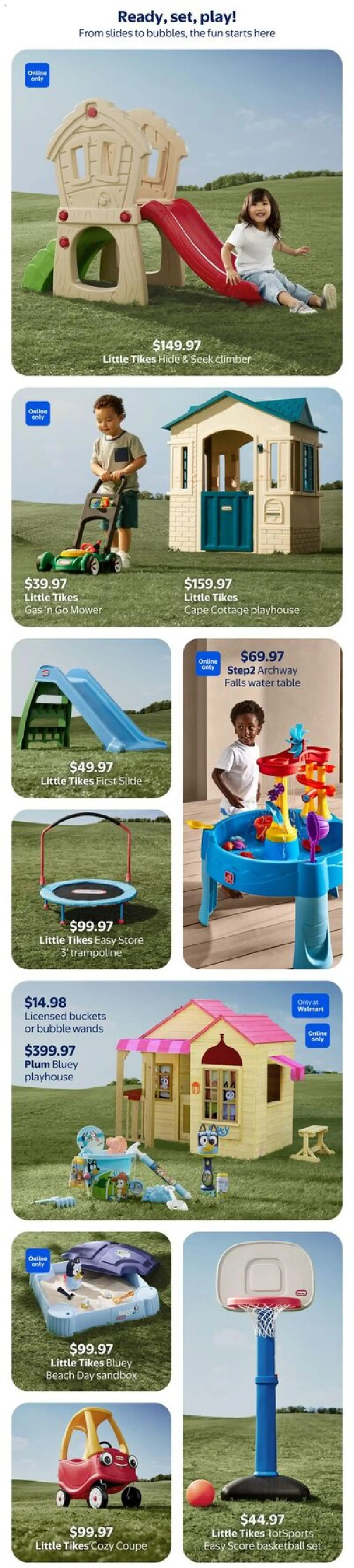 Walmart flyer valid from 02.04.2026 | Page: 4 | Products: Mower, Table