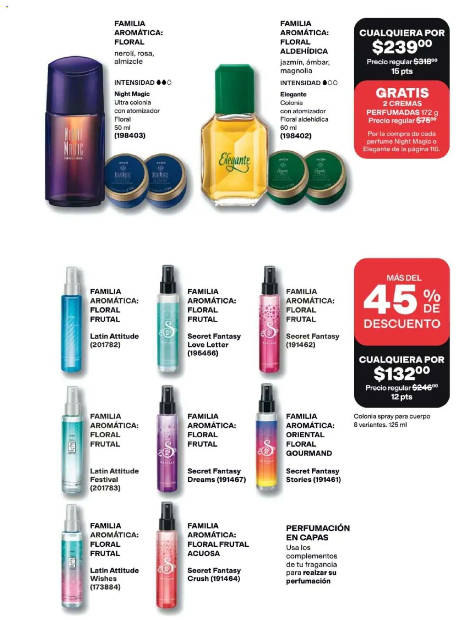 Nuevas ofertas de AVON válidas en toda la República Mexicana desde el 21/08/2026. ¡Encuentra las mejores ofertas en AVON campaña 13 2026! | Página: 107 | Productos: Perfume, Fragancia
