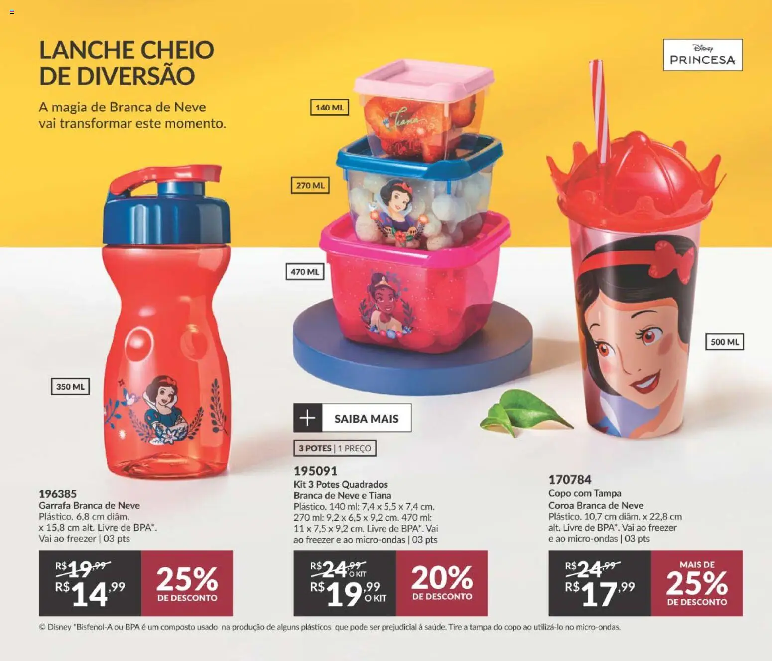 Avon Folheto - válido de 19/07/2026 | Página: 6 | Produtos: Freezer, Microondas, Potes