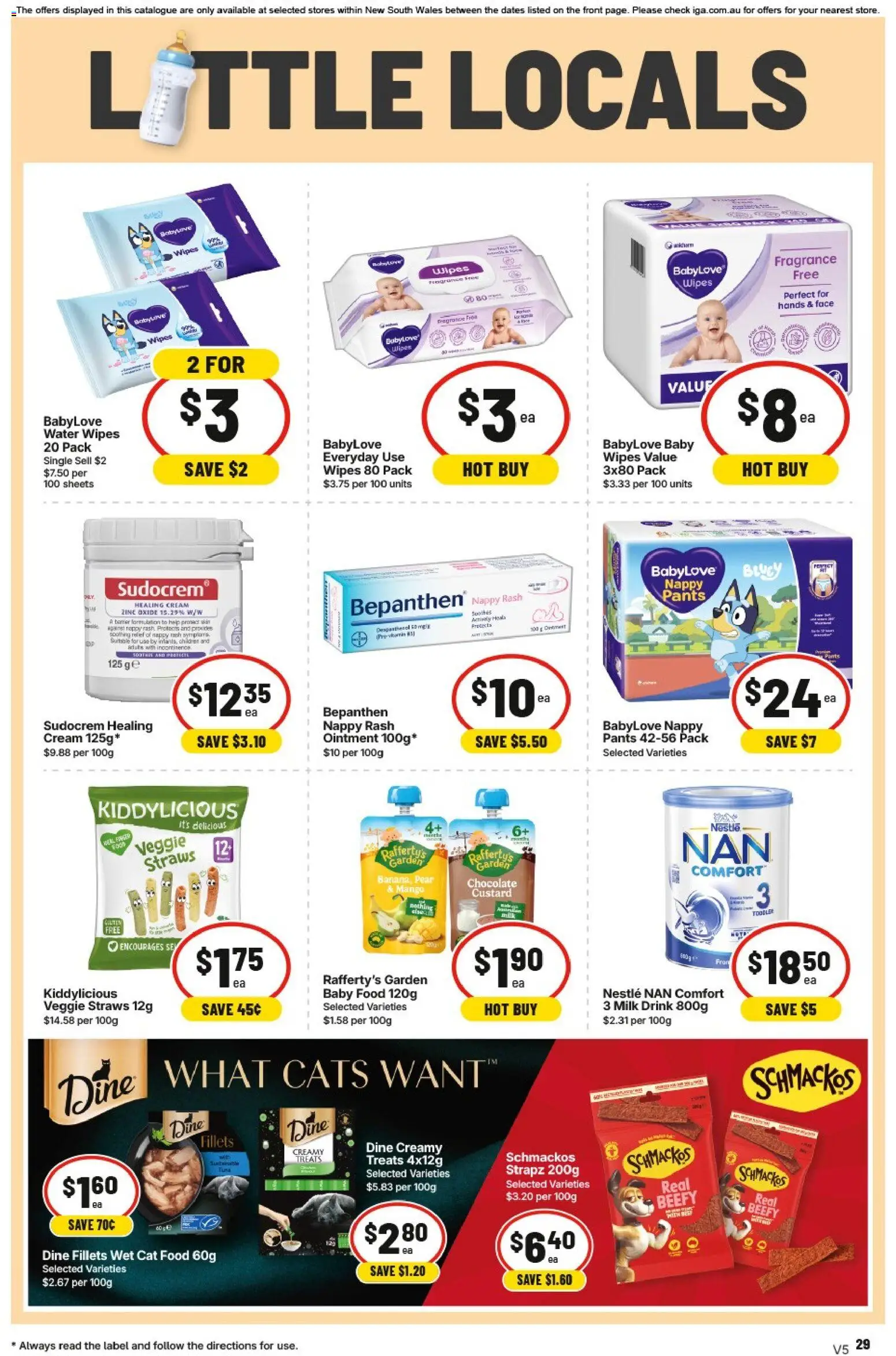 IGA catalogue - valid from 25/08/2026 | Page: 38 | Products: Chocolate, Mango, Straws, Pear